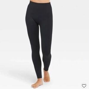 SPANX Assets Black Shaping Leggings, Size S